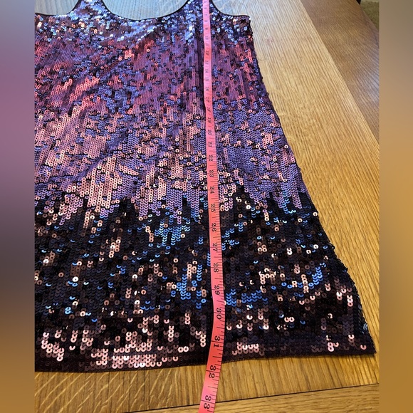 EXPRESS Sequin Mini Dress - Picture 5 of 10
